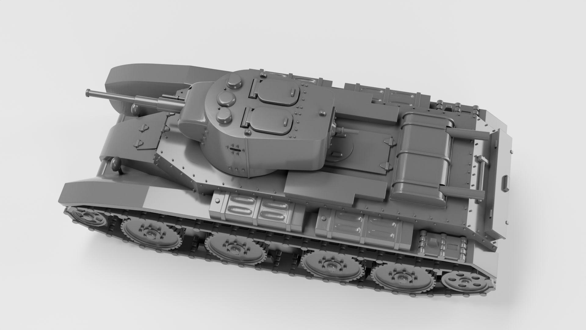 BT-7 - Russian Army - wargame3d- 28mm Scale