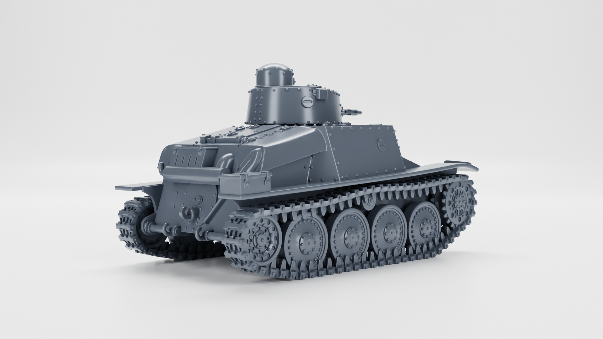 Stridsvagn m37 - Other Nations Fighting Vehicles - 28mm Scale - wargame3d