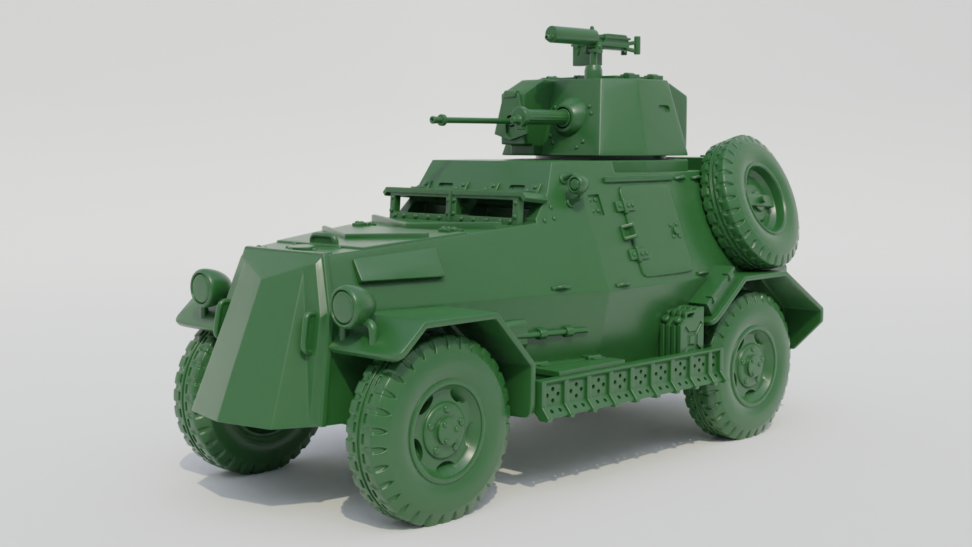 Marmon-Herrington Mk.III - UK Army - 28mm Scale - wargame3d