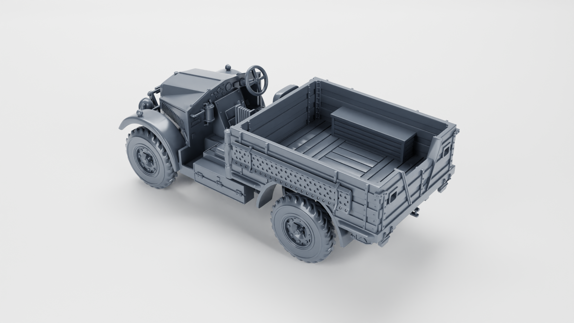 Morris CS.8 Mk.1 - Other Nations Passenger Vehicles - 28mm Scale - wargame3d