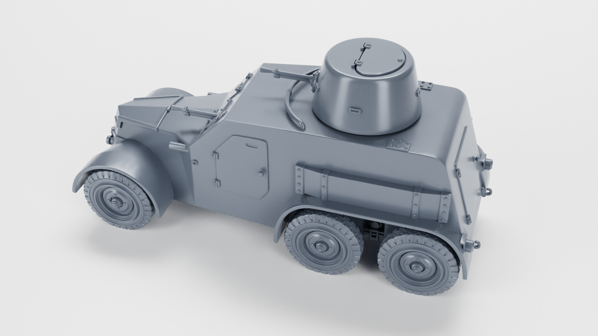 Armored car Tatra OA vz.30 - Other Nations Fighting Vehicles - 28mm Scale - wargame3d