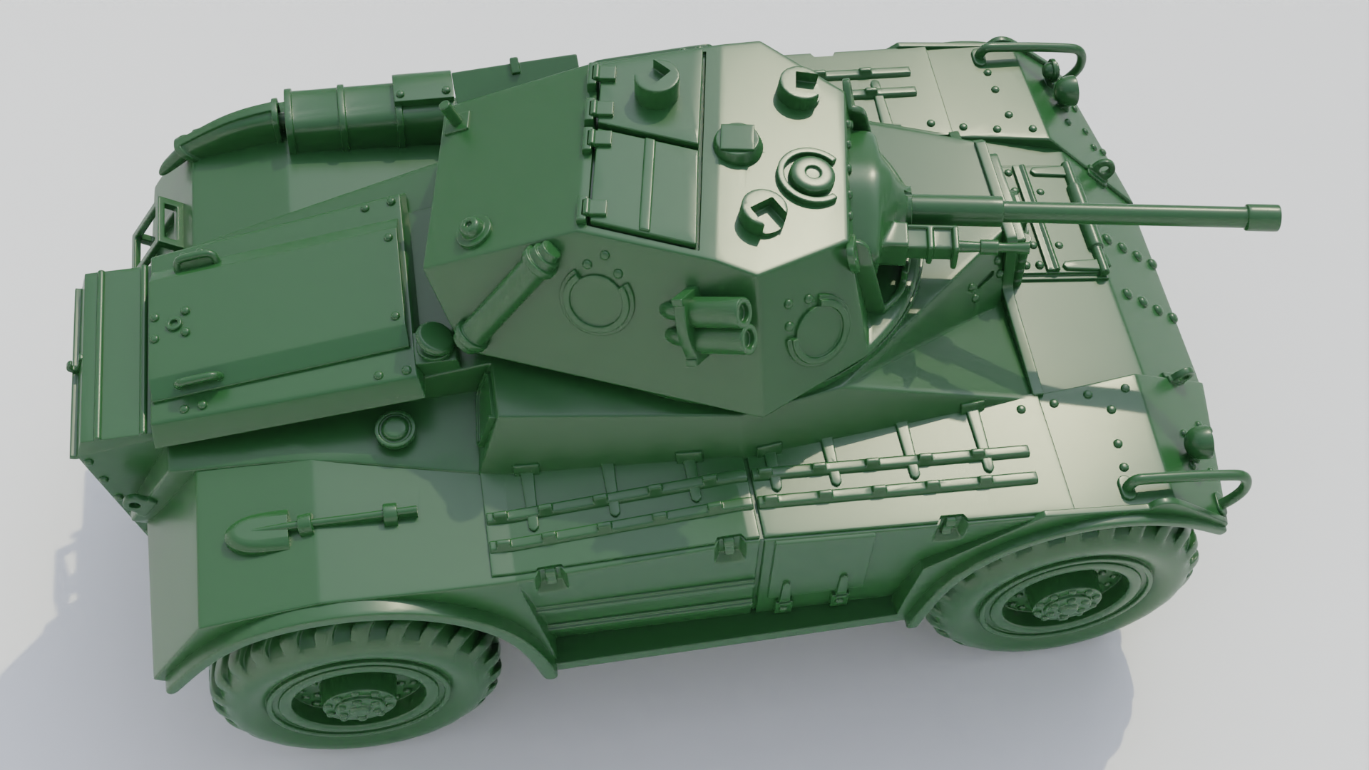 Coventry Armoured Car - UK Army - 28mm Scale - wargame3d