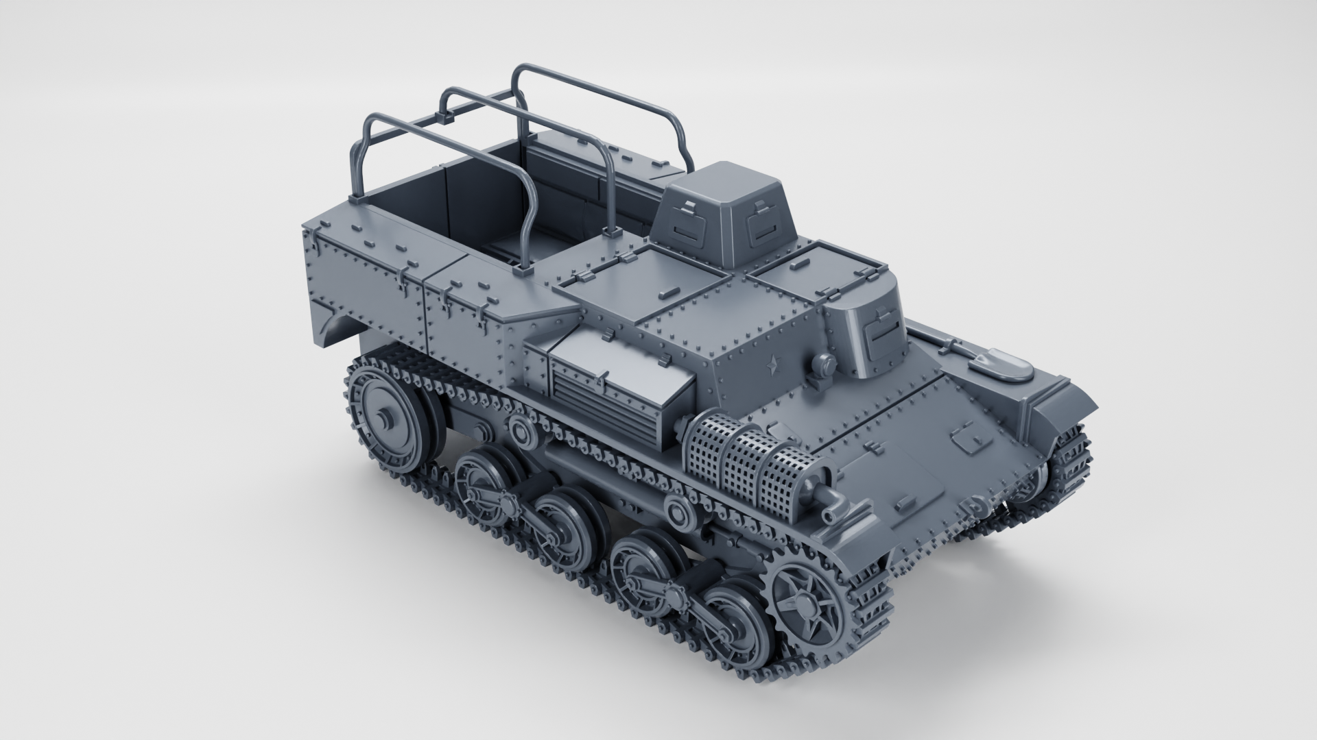 Type 98 So-Da Carrier - Japanese Army - 28mm Scale - wargame3d