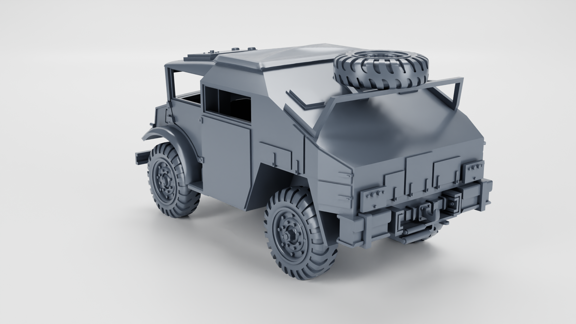 CMT Chevrolet CGT Field Artillery Tractor - Canadian Fighting Vehicles - 28mm Scale - wargame3d