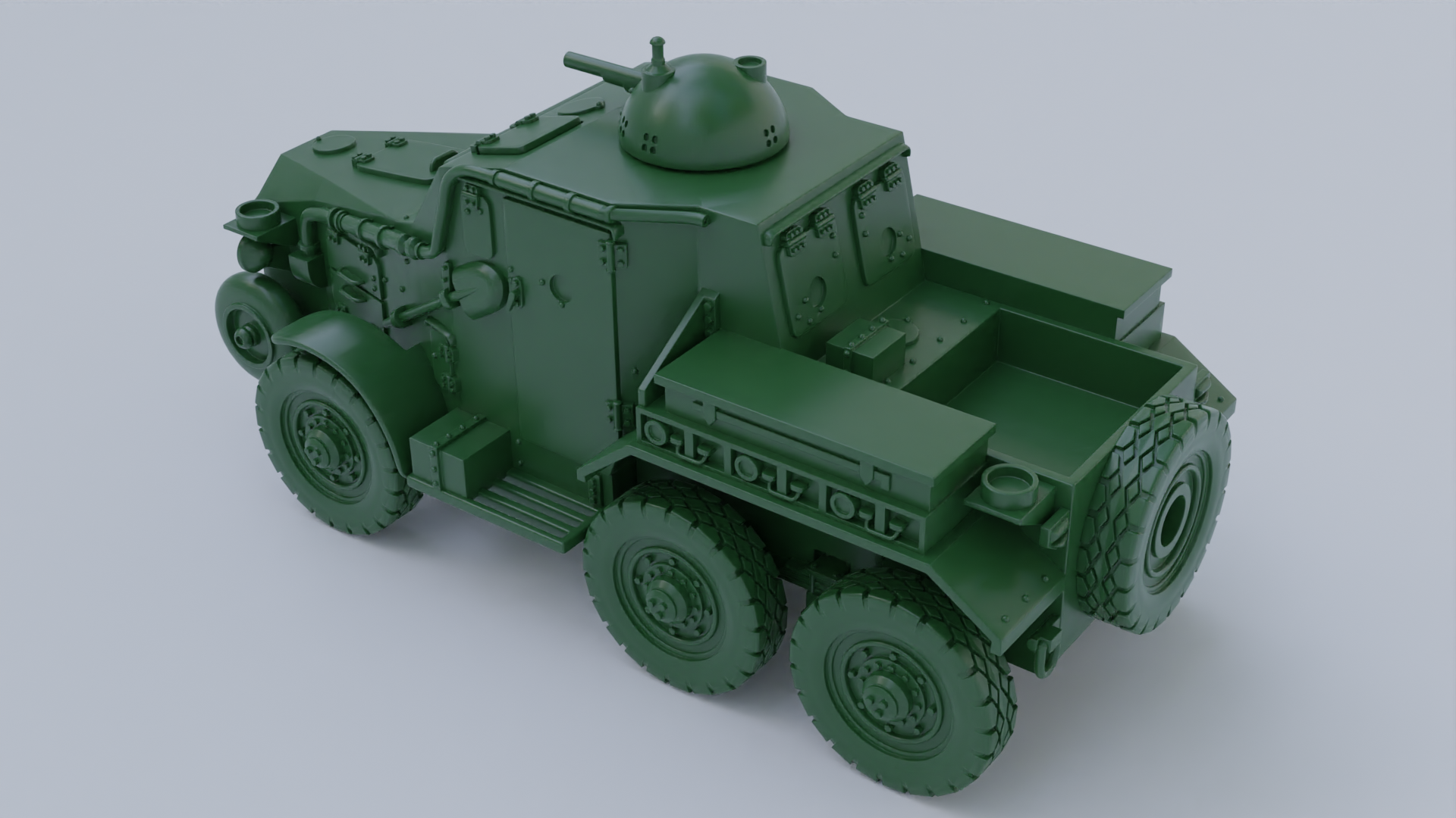 Artillery tractor Laffly s15toe - French Army - wargame3d- 28mm Scale