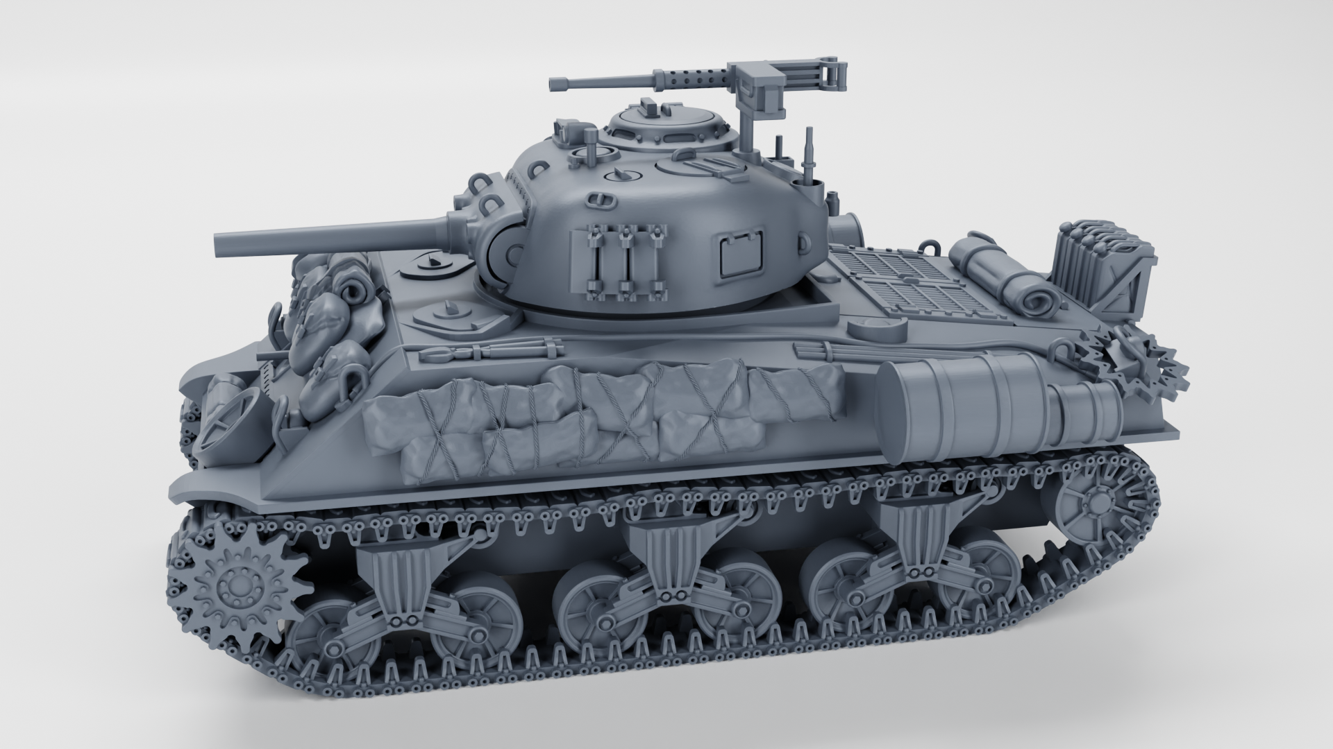 Stowage for Sherman Tanks - Tanks and Stowage Of WWII - wargame3d