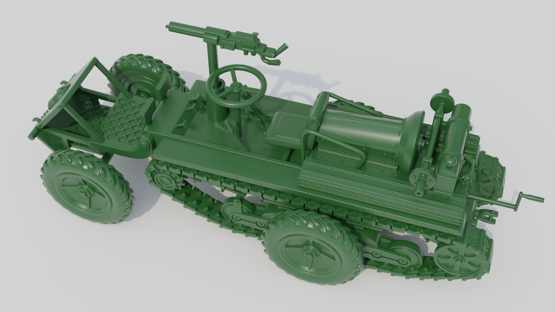 ADMK Motorkarrette Mulus -Austrian Army - wargame3d- 28mm Scale