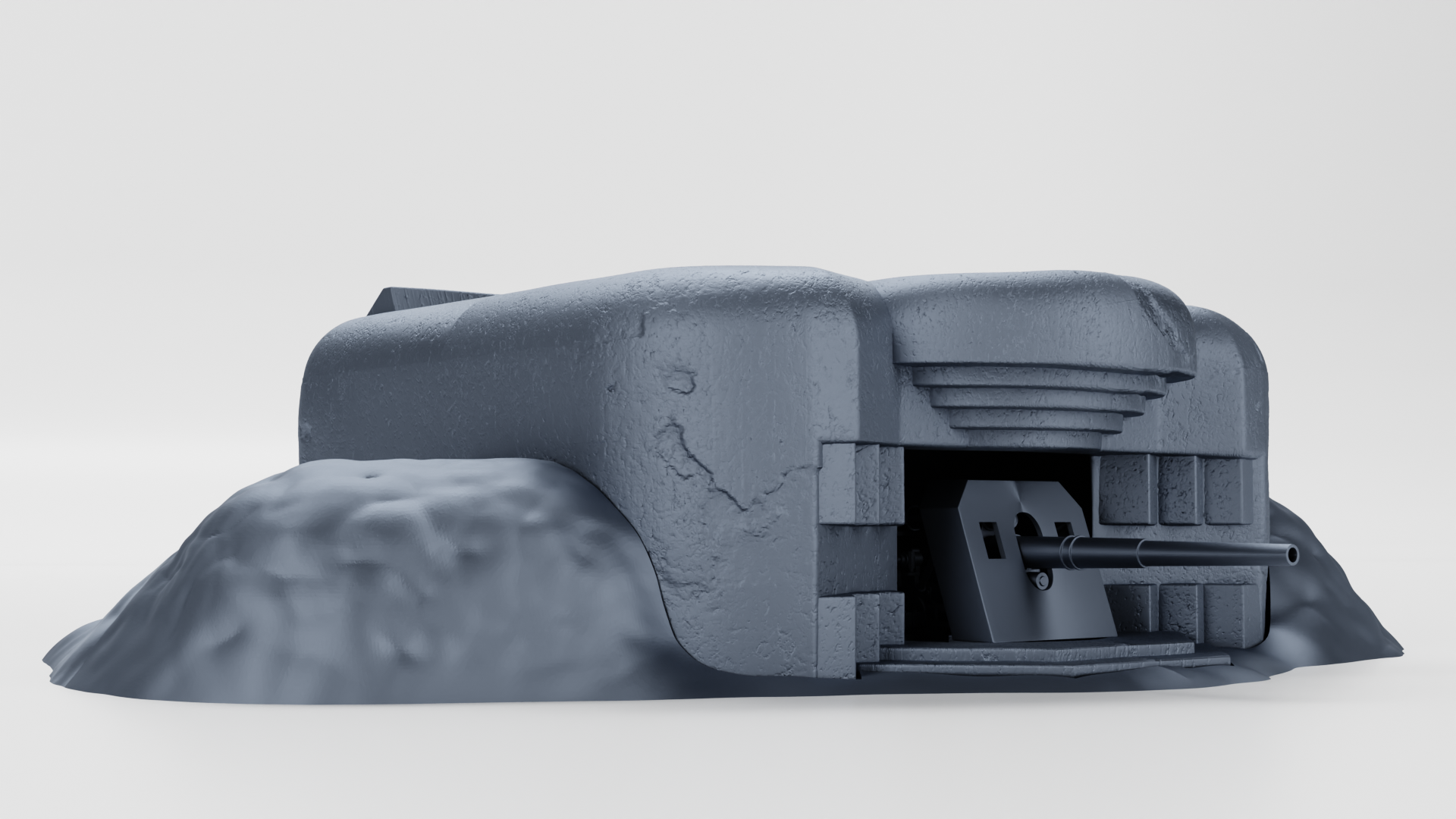 Bunker Regelbau M272 (Germany) - Juno Beach - 28mm Scale - wargame3d