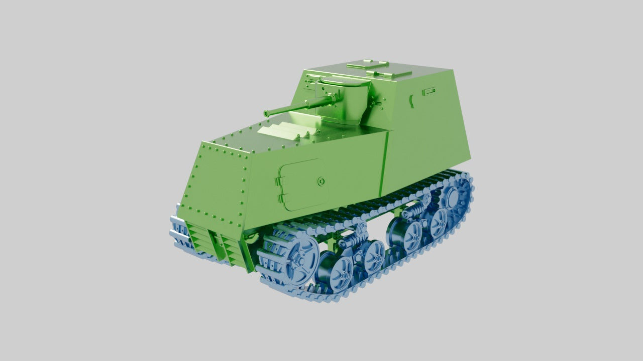 Tractor tank KhTZ-16 - wargame3d- 28mm Scale - Russian Army - Bolt Action