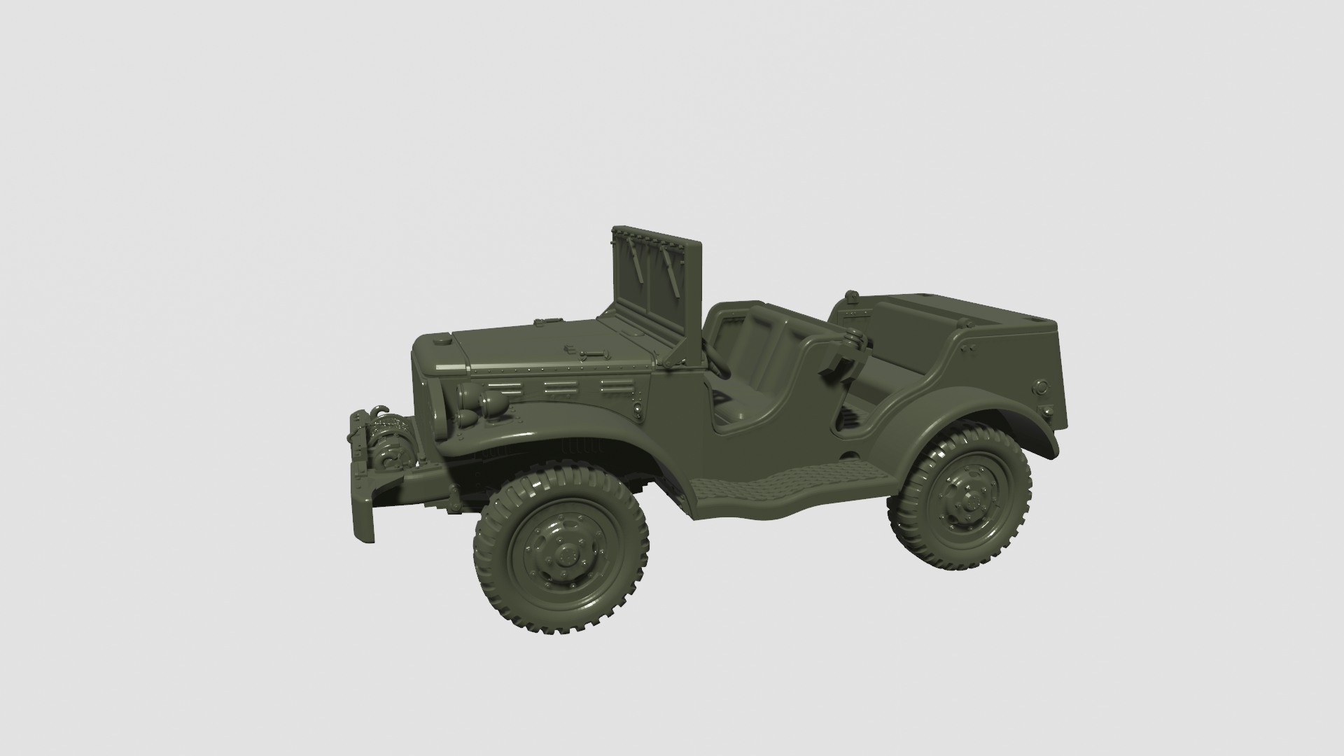 Dodge WC-56 - US Army - wargame3d - 28mm Scale
