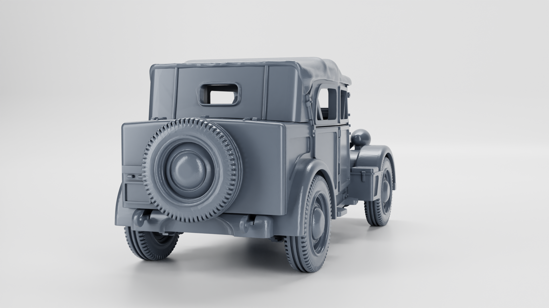 Fiat 508 CM Coloniale - Italian Army - 28mm Scale - wargame3d