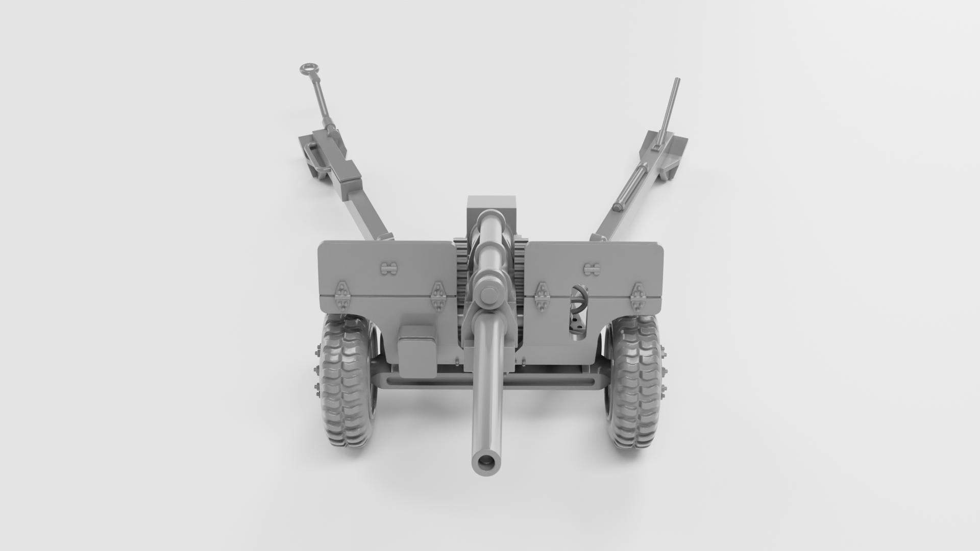 3-inch Anti-tank Gun M5 - US Army - 28mm Scale - wargame3d