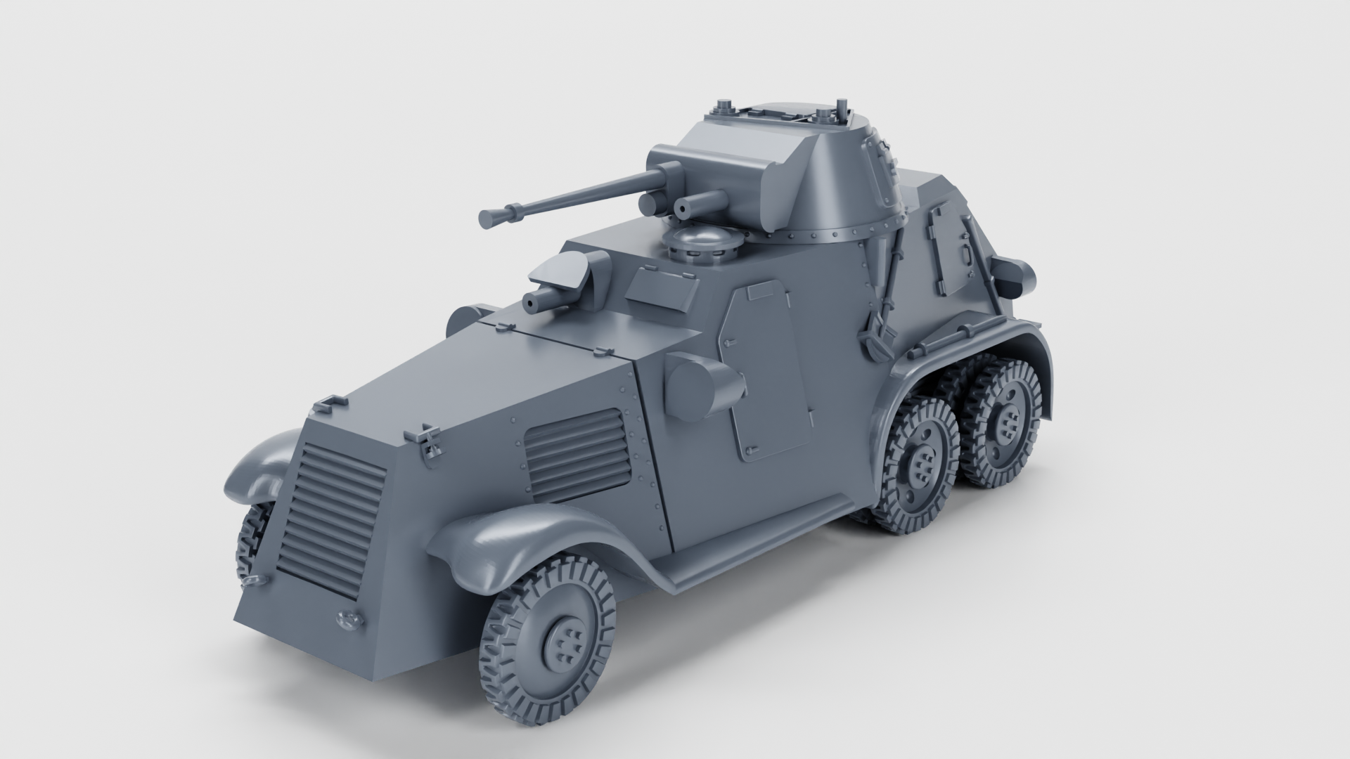 Landsverk L-181 - Other Nations Fighting Vehicles - 28mm Scale - wargame3d