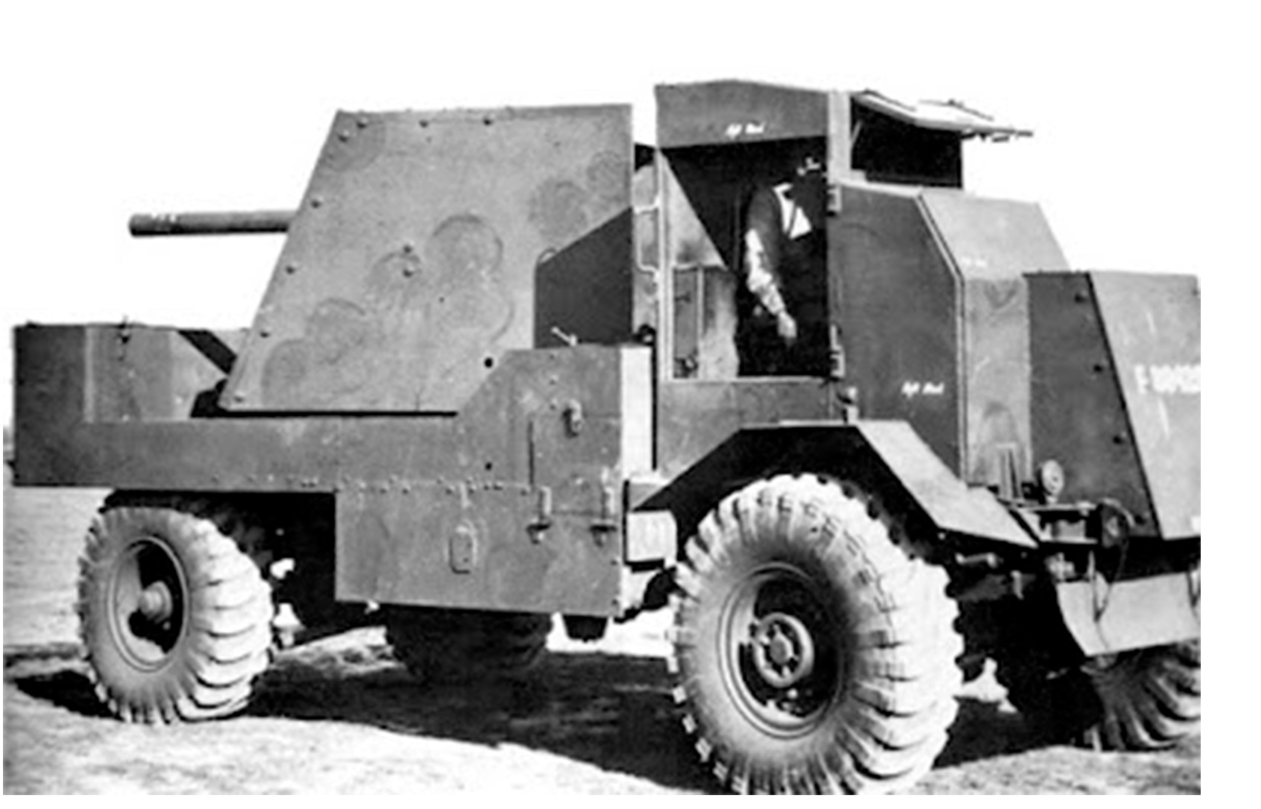 AEC Mk I Gun Carrier Deacon - UK Army - 28mm Scale - wargame3d