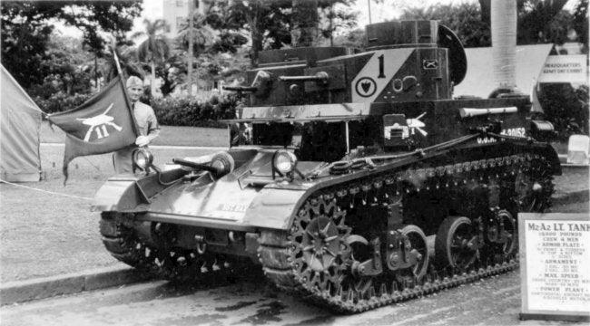 Light Tank M2A2 - 28mm Scale - wargame3d