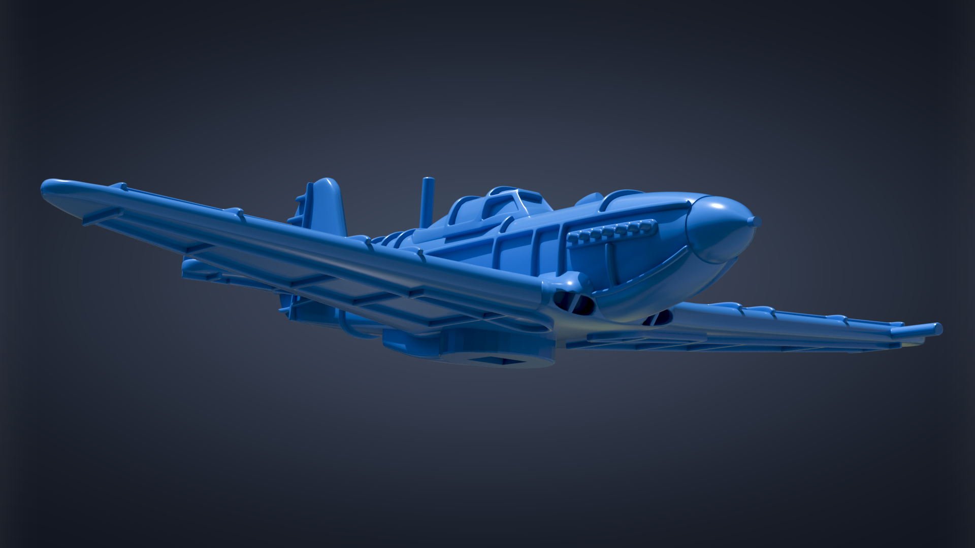 Yakovlev Yak-9 - Korean War - 1/200 Scale - wargame3d