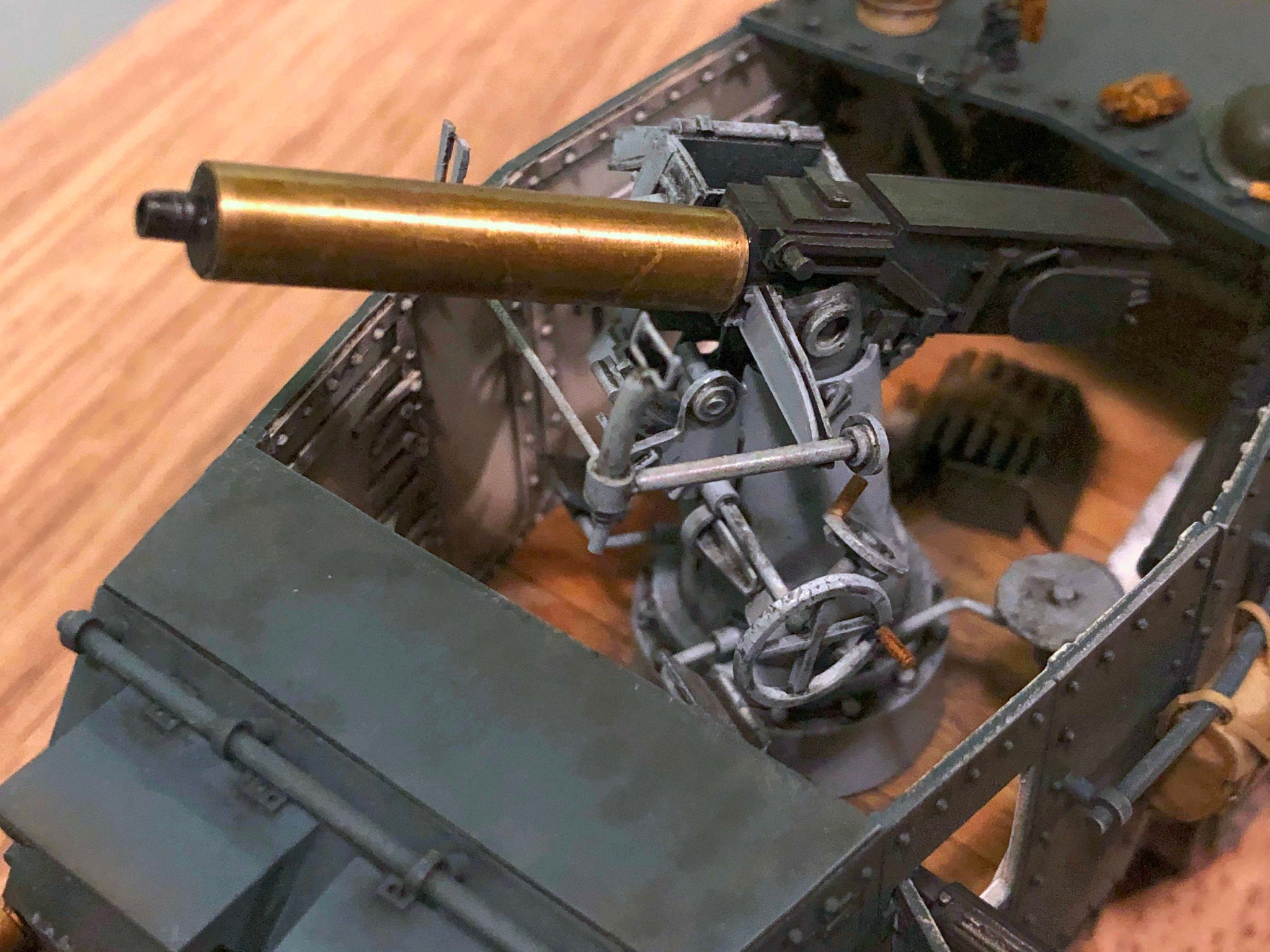 Pierce-Arrow Armored Car - WWI - UK Army - wargame3d- 28mm Scale