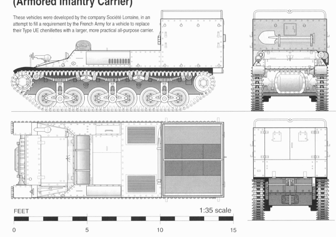 Lorraine 1938L - French Army - wargame3d- 28mm Scale