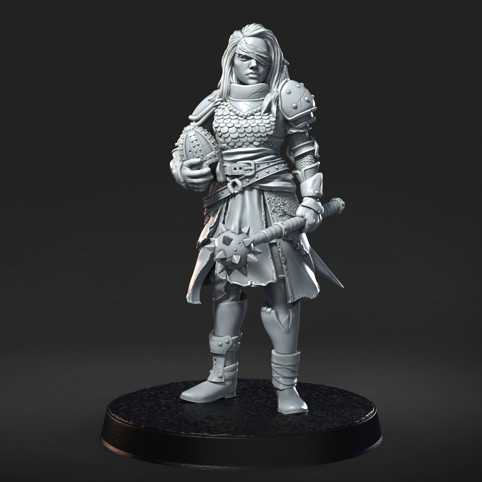 Steel Age Minis - DND - Pathfinder - Dungeons & Dragons - RPG - Tabletop - RN Studios - Miniature-28mm-1"Scale
