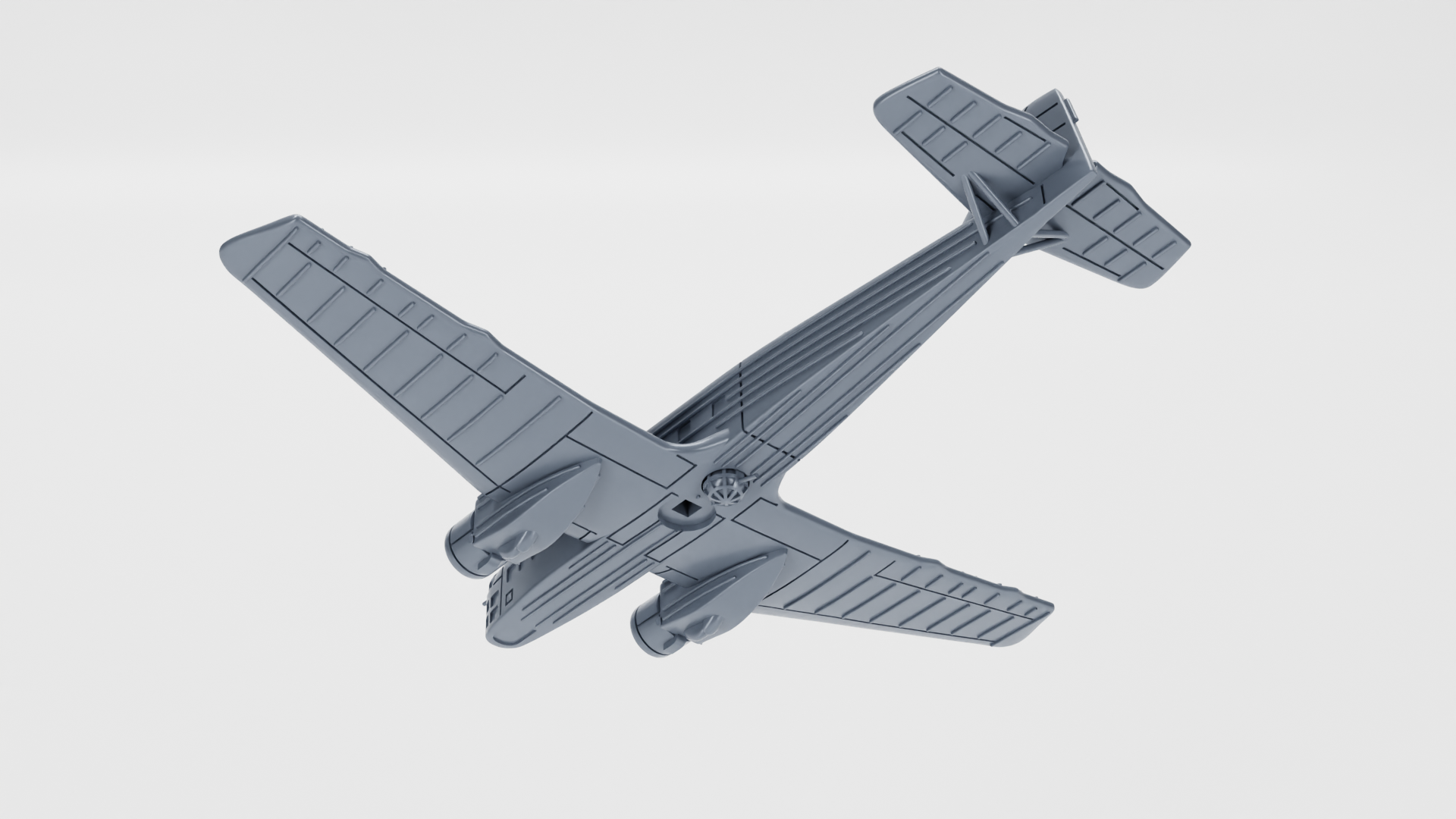 Bloch MB.210 - French Aircraft of WWII - 1:200 Scale - Great for Table Top War Games and Dioramas - Resin - wargame3d