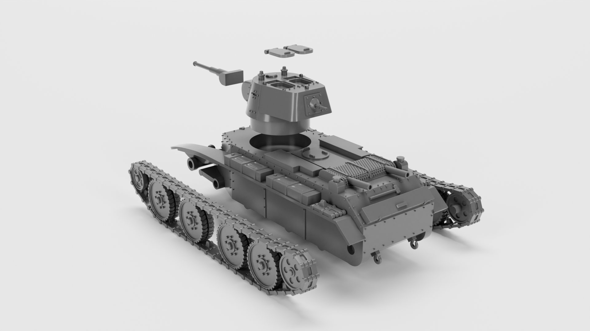 BT-7 - Russian Army - wargame3d- 28mm Scale