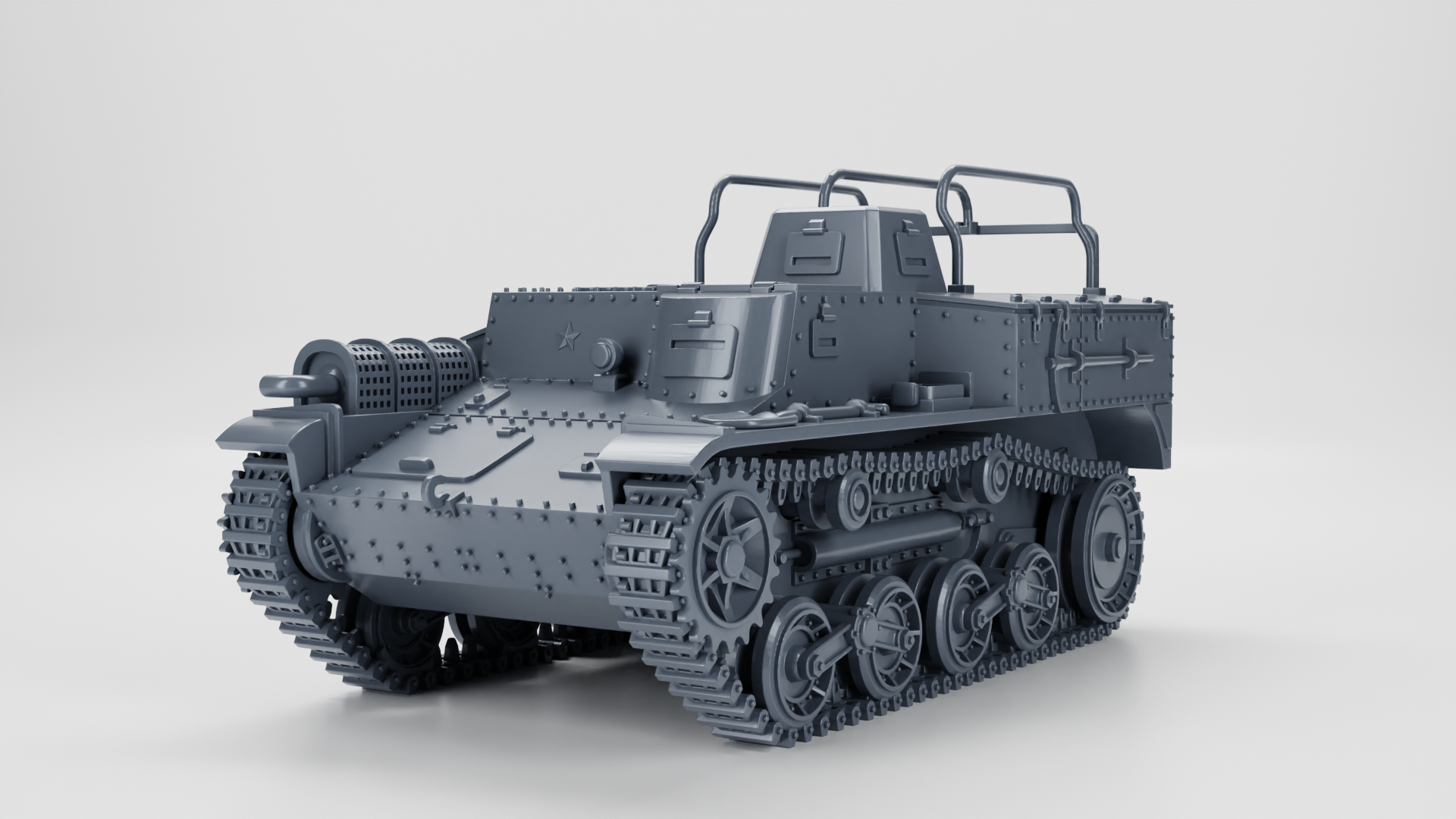 Type 98 So-Da Carrier - Japanese Army - 28mm Scale - wargame3d