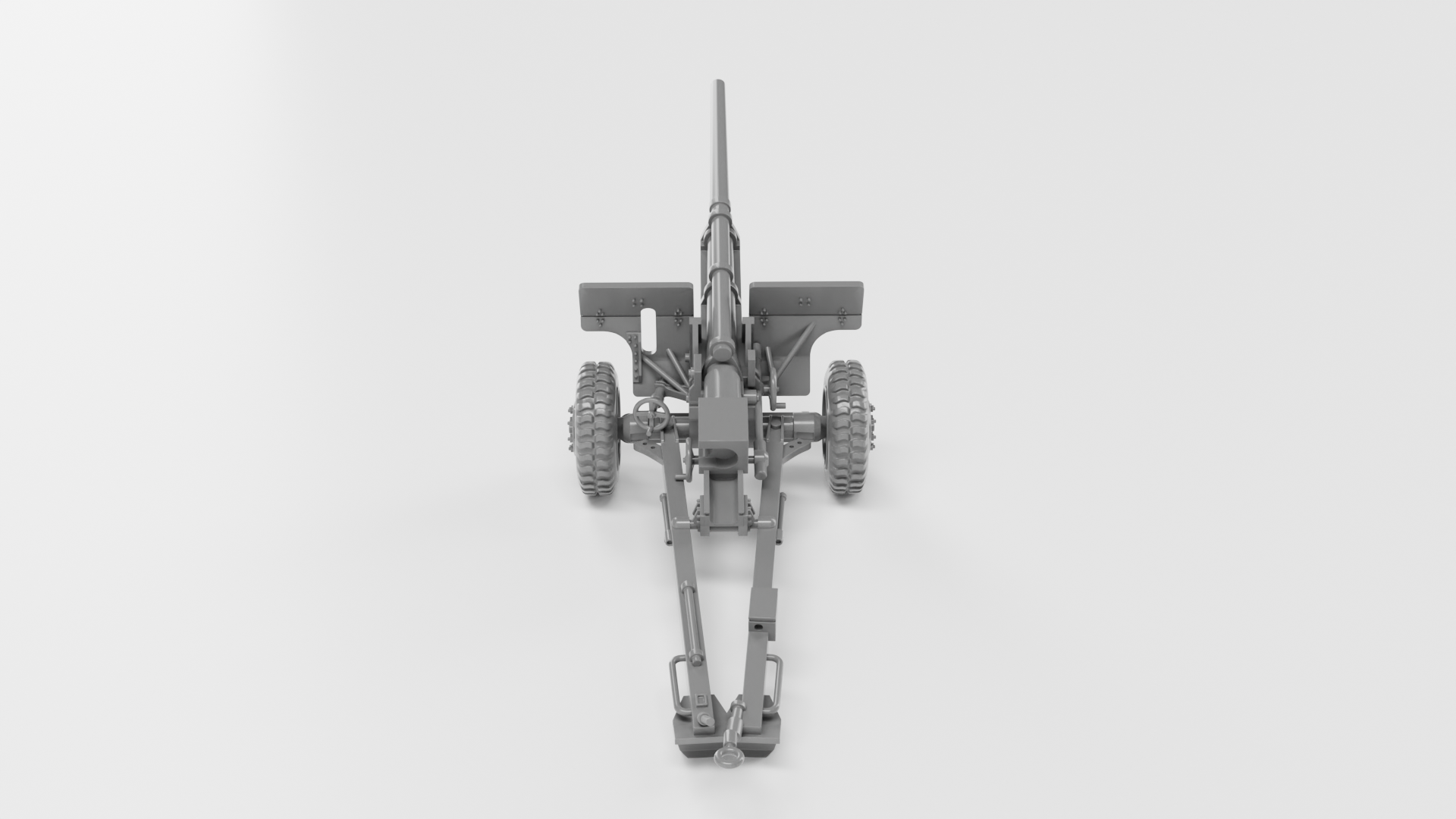 3in Anti tank Gun M5 - US Army - wargame3d- 28mm Scale