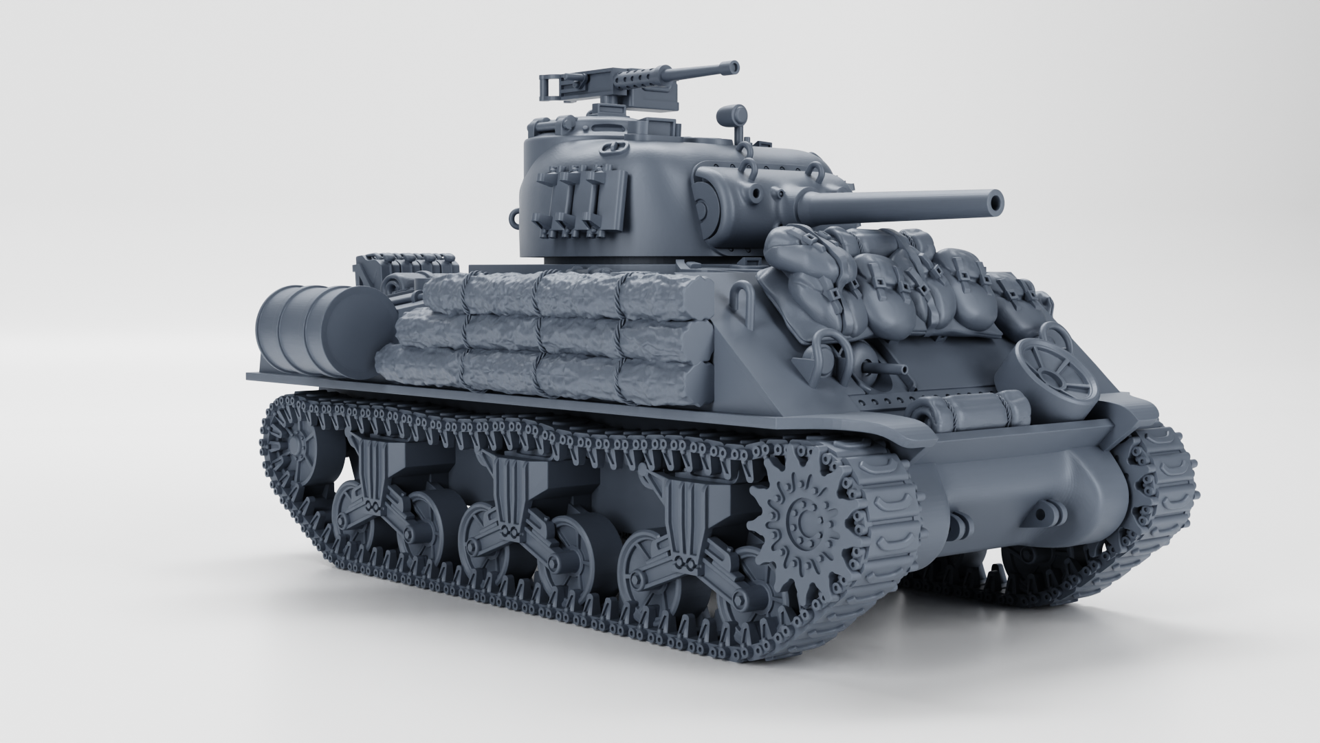 Stowage for Sherman Tanks - Tanks and Stowage Of WWII - wargame3d