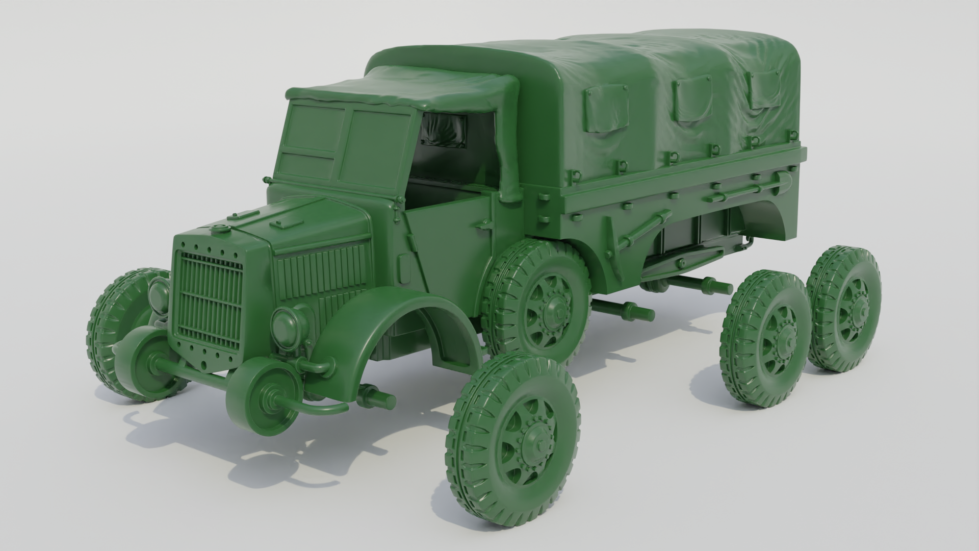 Rába 38M Botond - Hungarian Army - 28mm Scale - wargame3d