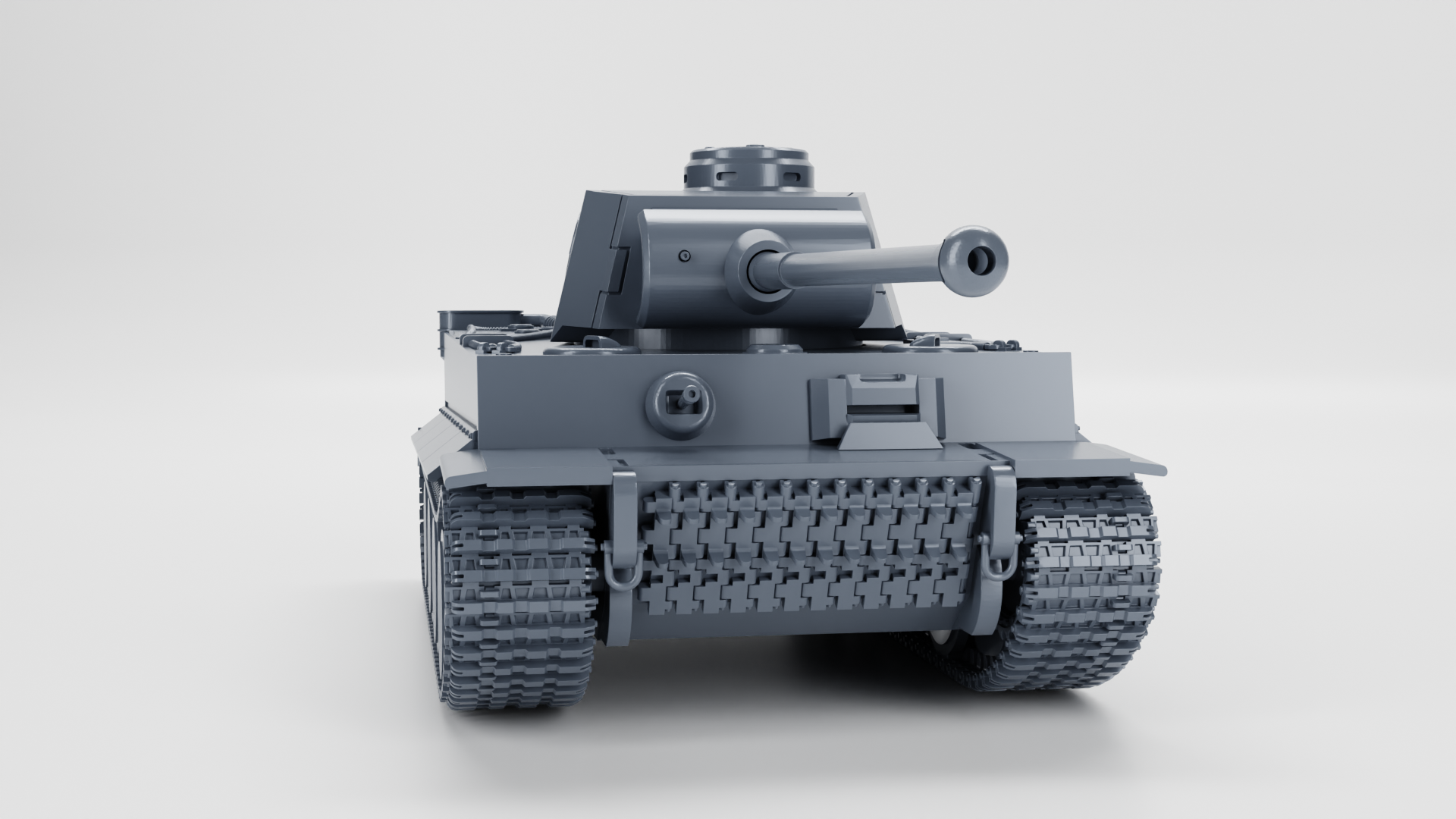 Tiger I - VK45.01(H2) with 7.5cm KwK L70 - WWII - German Army - wargame3d- 28mm Scale