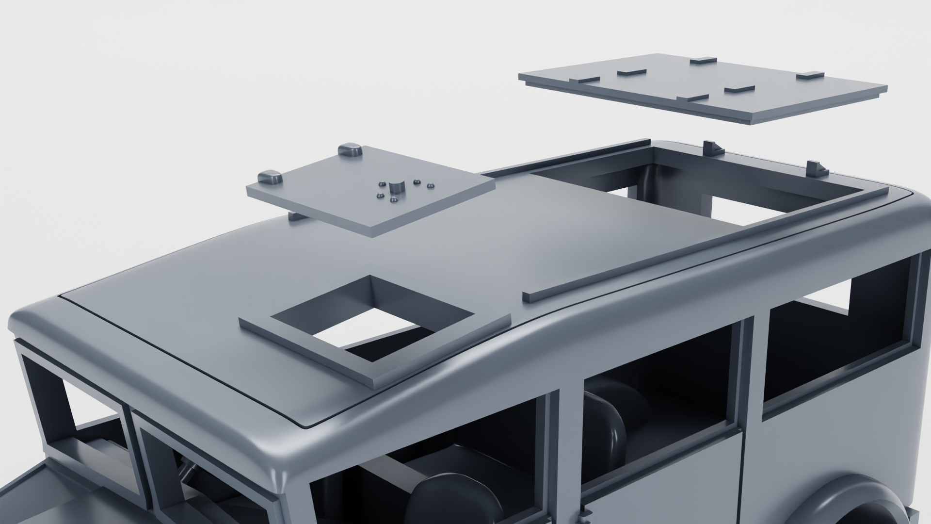 C8A HUP (Personnel Carrier) (4x2, 8 CWT) - Canadian Fighting Vehicles - 28mm Scale - wargame3d