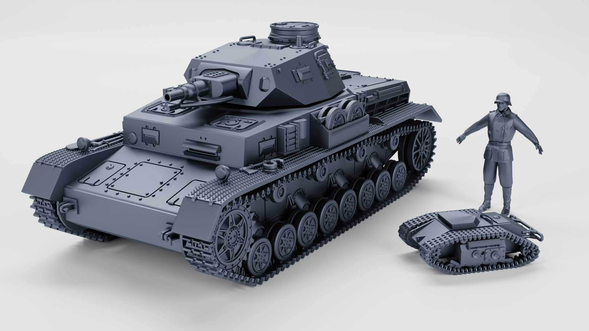 Sd.Kfz.303 Goliath (Germany) - Juno Beach - WWII - German Army - wargame3d - 28mm Scale