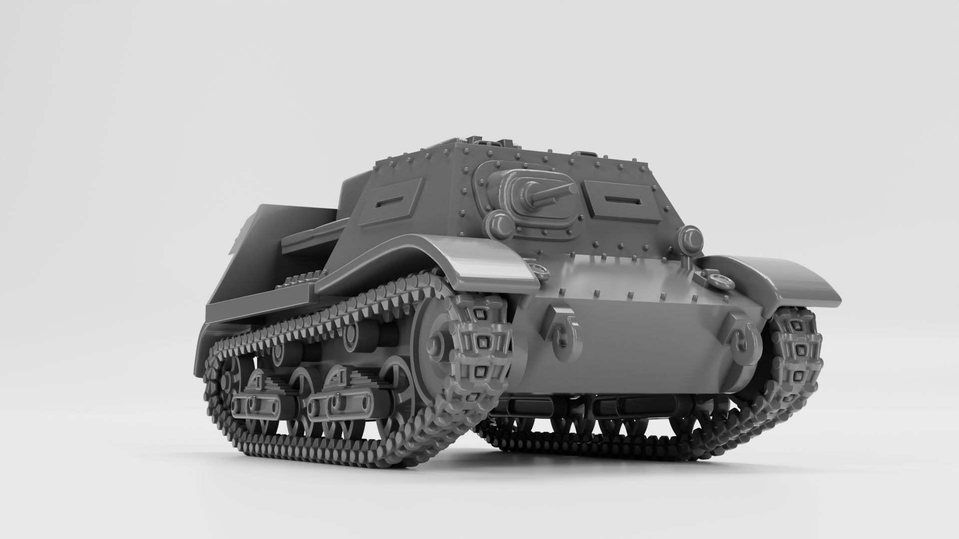 T-20 Komsomolets - Russian Army - wargame3d- 28mm Scale