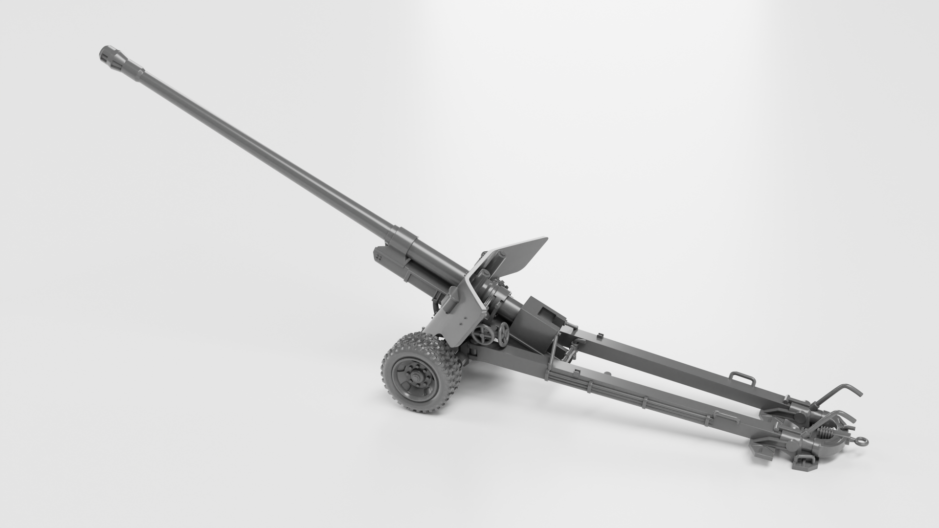 BS-3 100mm Anti-Tank Gun - Russian Army - wargame3d- 28mm Scale