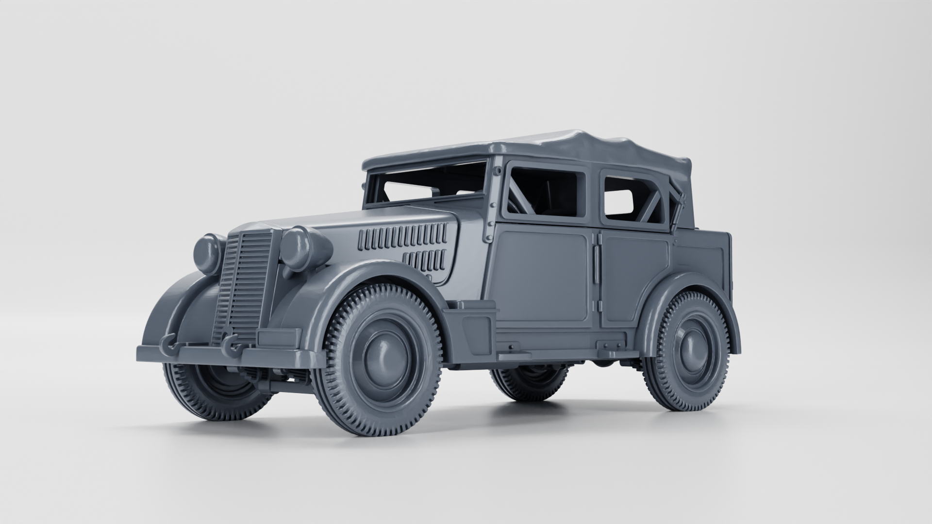 Fiat 508 CM Coloniale - Italian Army - 28mm Scale - wargame3d