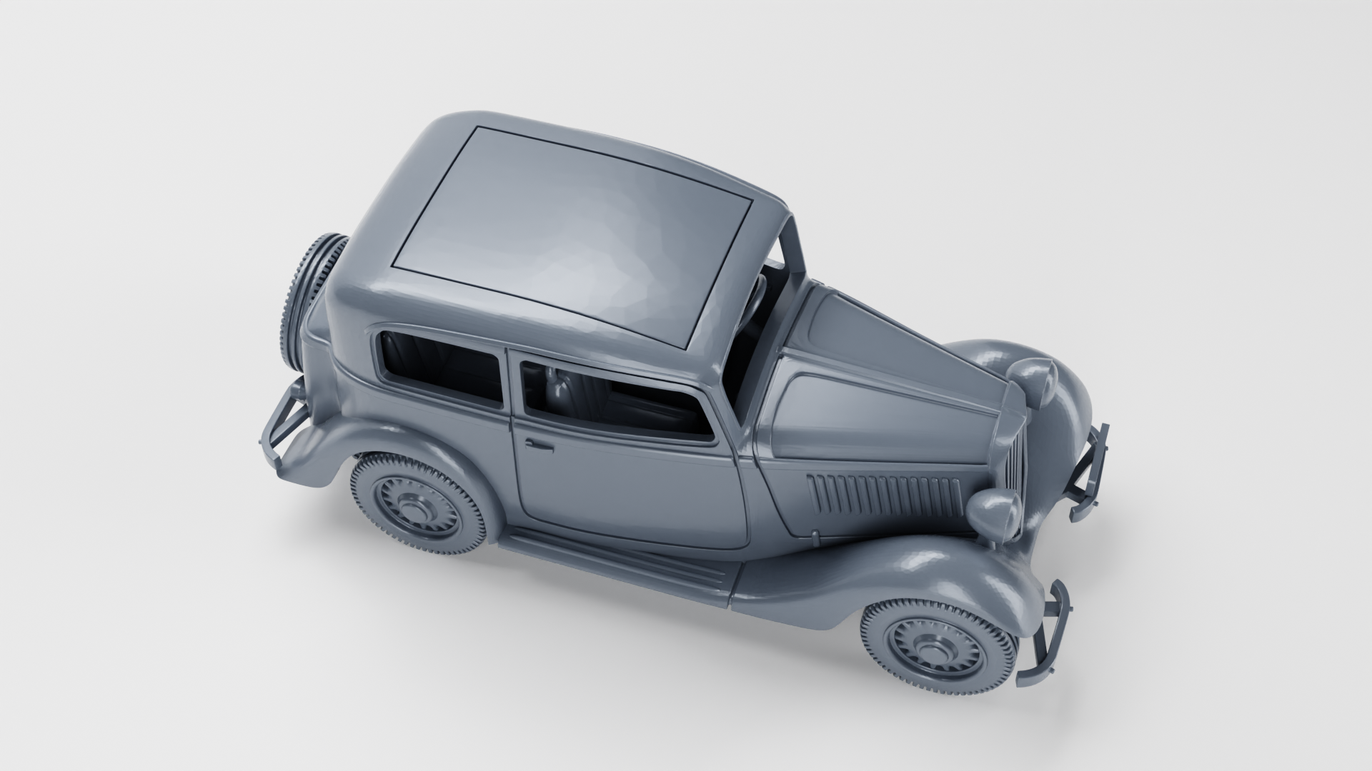 FIAT 508C Balilla - Italian Army - 28mm Scale - wargame3d