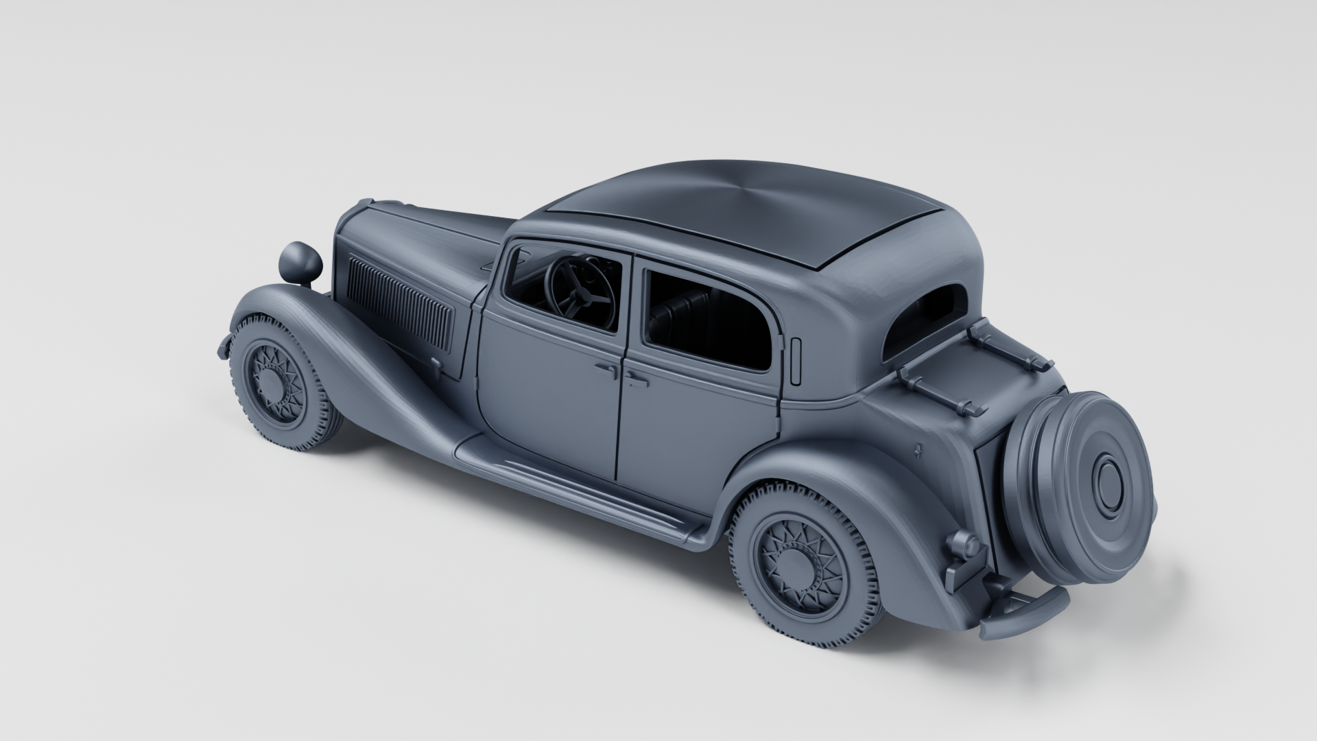 Fiat 527 (Fiat Ardita 2500 sport) (Italy) - Italian Army - 28mm Scale - wargame3d