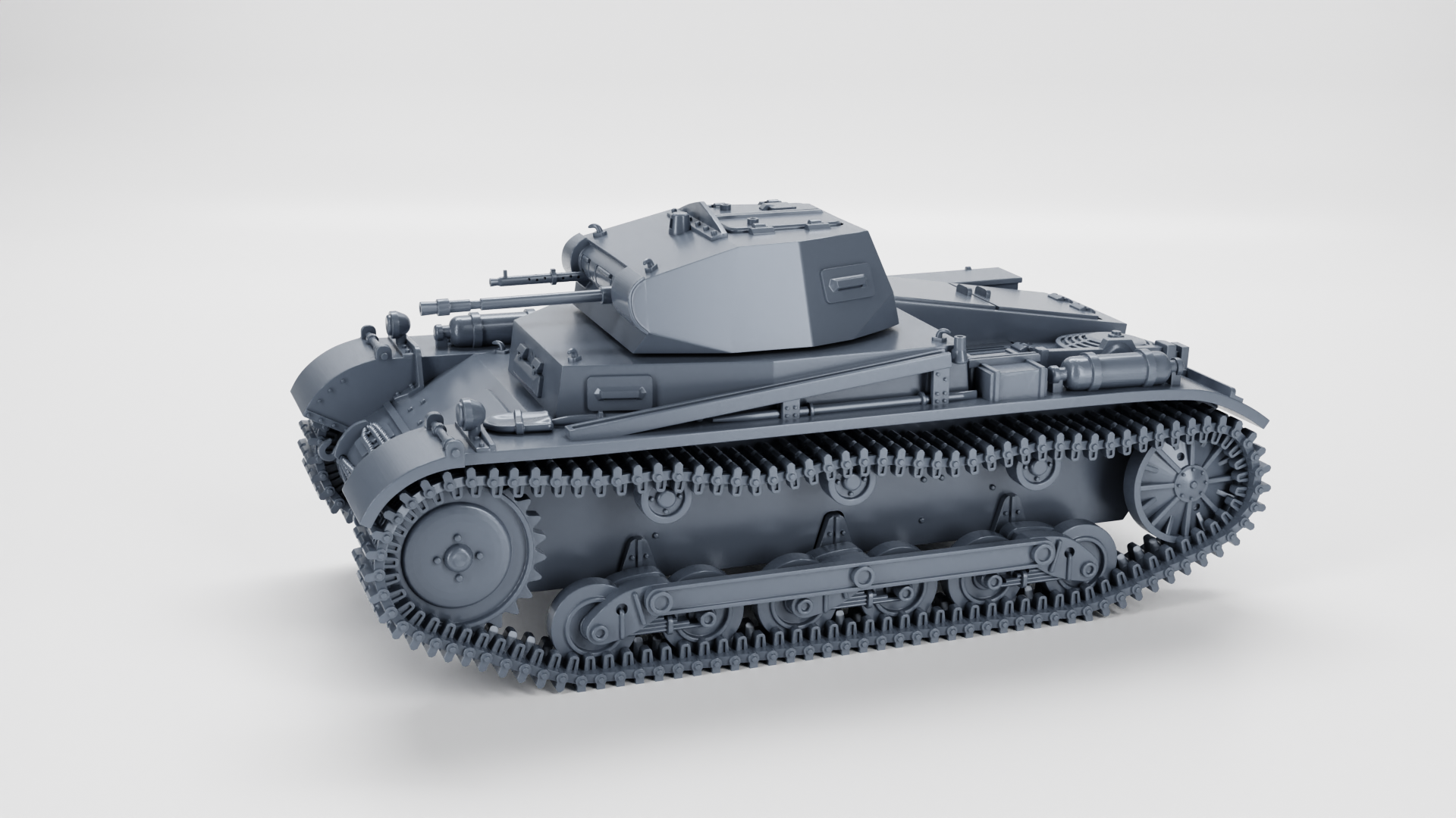 Panzer II Ausf.A - Germany - wargame3d - 28mm Scale
