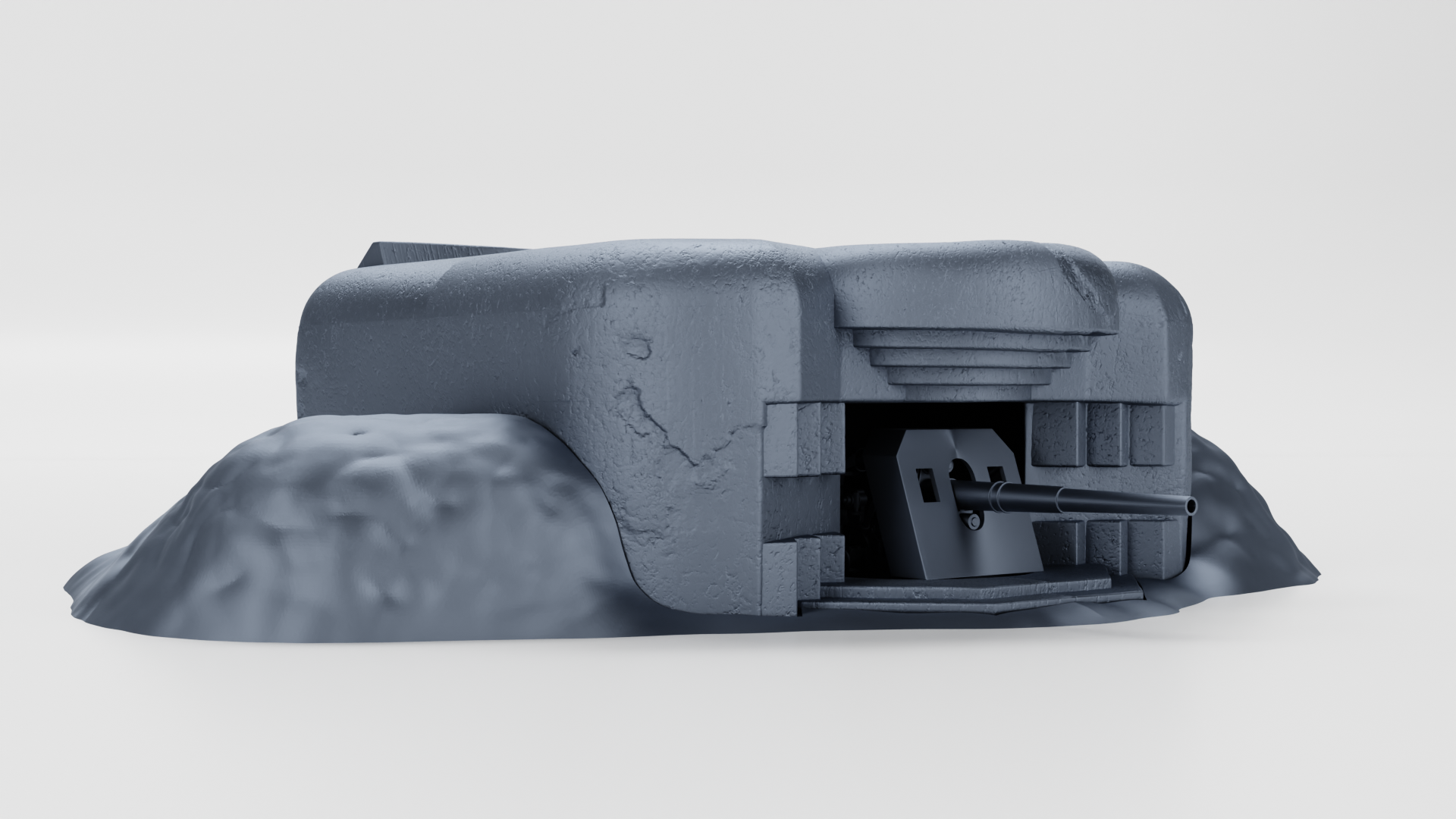 Bunker Regelbau M272 (Germany) - Juno Beach - 28mm Scale - wargame3d