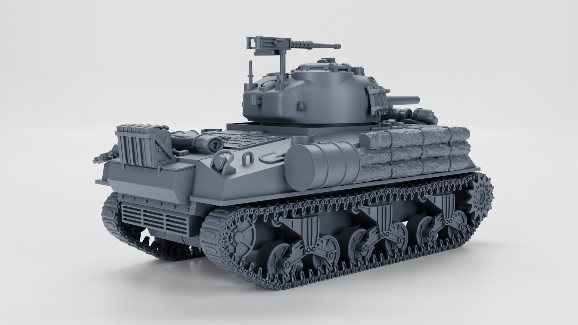 Stowage for Sherman Tanks - Tanks and Stowage Of WWII - wargame3d