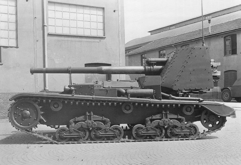 Italian Semovente 90/53 - Resin 28mm Miniatures - Deweycat