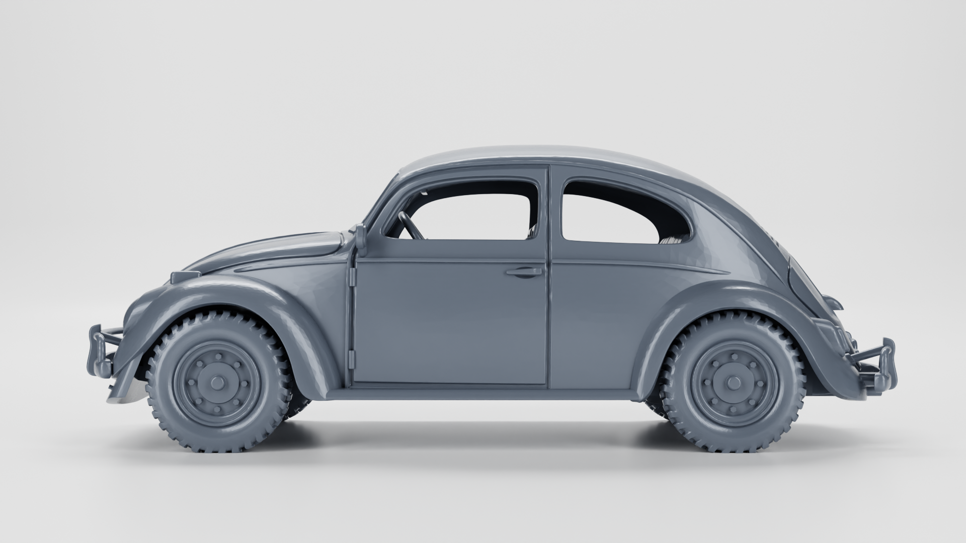 Volkswagen Type 82E- Other Nations Passenger Vehicles - 28mm Scale - wargame3d