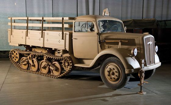 Sd.Kfz.3 Opel Maultier - German Army - 28mm Scale - wargame3d