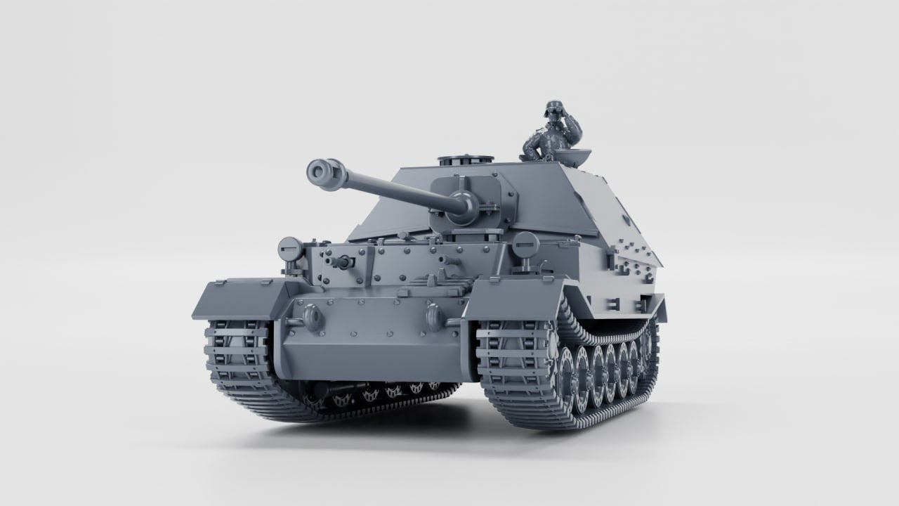 Panzerjager Tiger (P) 8.8 cm PaK 43 “Elefant” - WWII - German Army - wargame3d- 28mm Scale