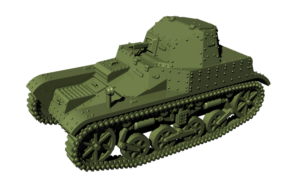 Renault AMR-33 - French Army - wargame3d- 28mm Scale