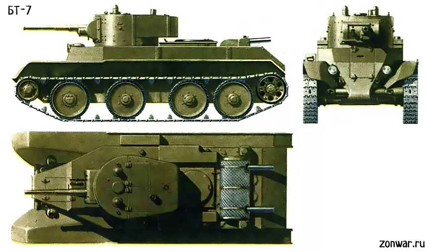 BT-7 - Russian Army - wargame3d- 28mm Scale