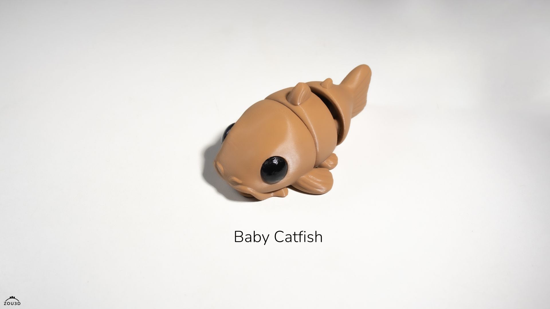 Baby Catfish - Articulated - Keychain - Desk Ornament - ZOU3D