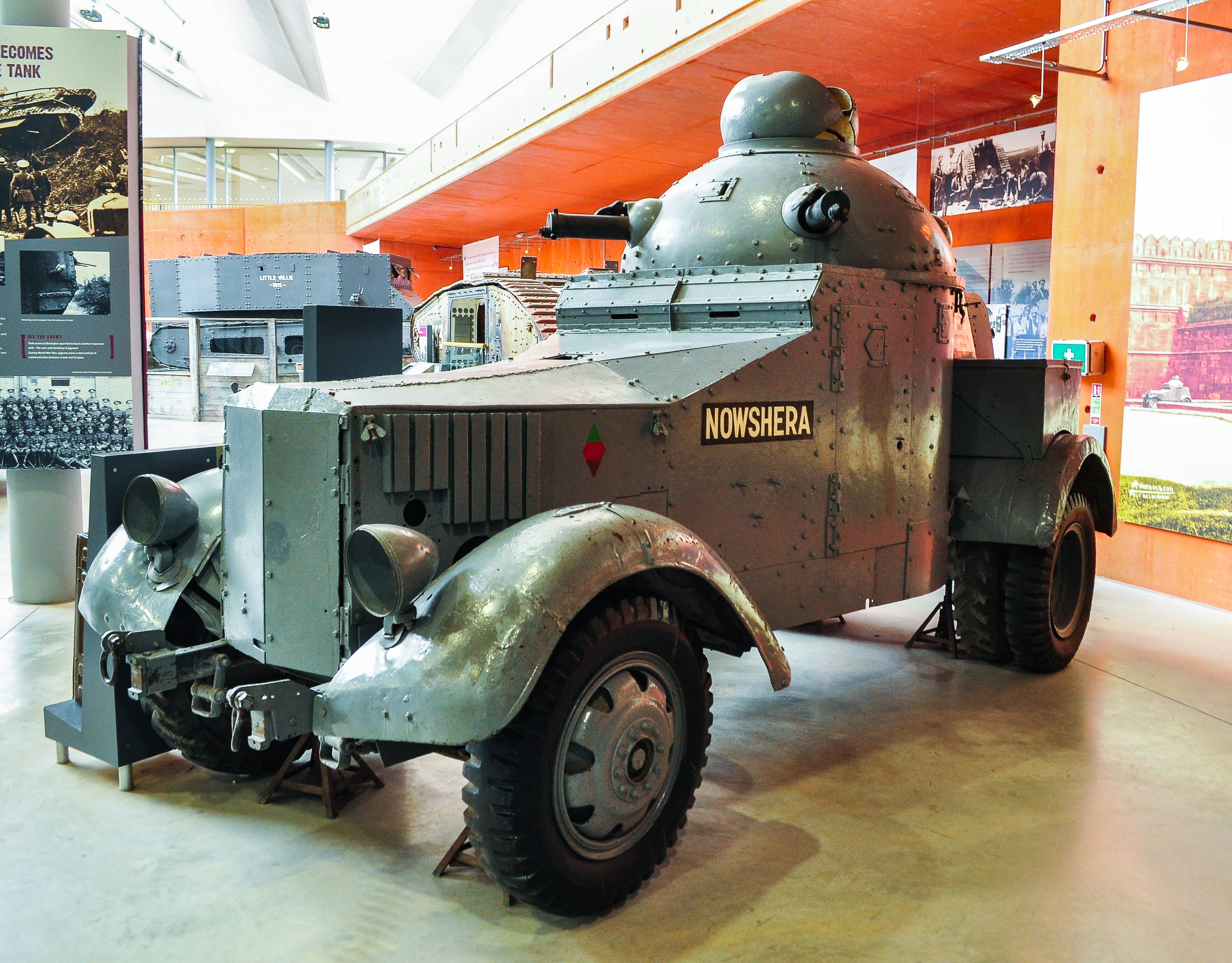 Vickers Crossley Armored Car - UK - wargame3d - 28mm Scale