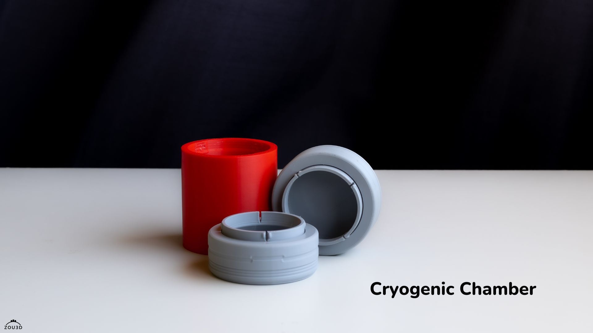 Cryo Chamber - Articulated - Keychain - Desk Ornament - ZOU3D