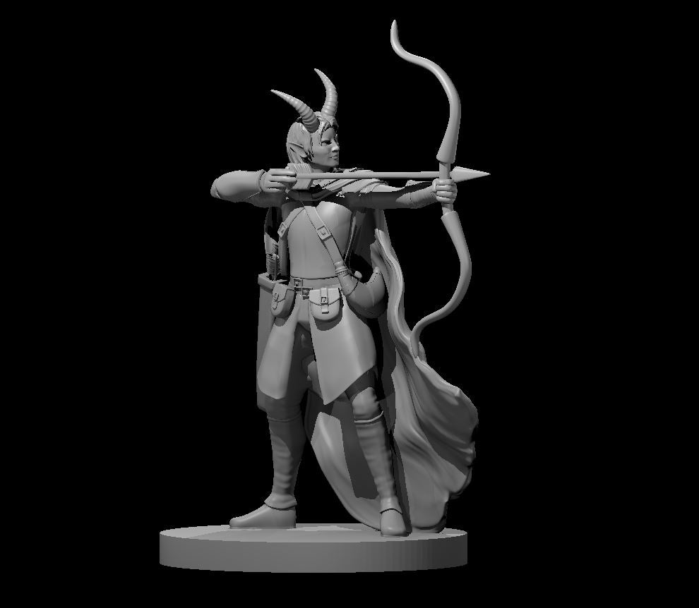 Shadow Fey Elves - DND - Pathfinder - Dungeons & Dragons - RPG - Tabletop - mz4250- Miniature-28mm-1"Scale